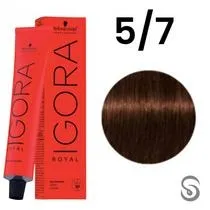 Schwarzkopf Igora Royal Coloração 5/7 Castanho Claro Nobre 60ml