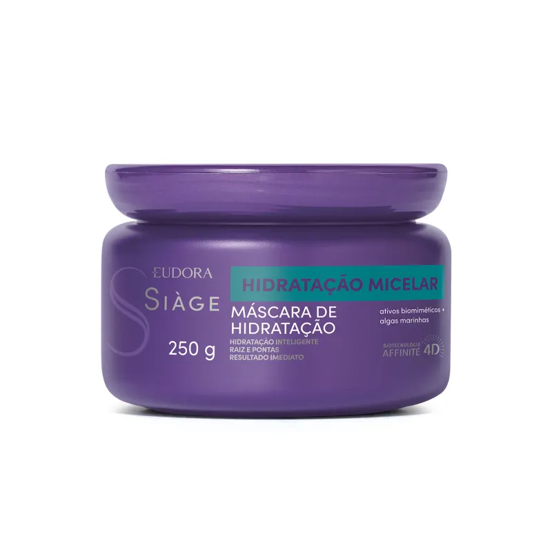 Máscara Siage Hidratação Micelar Eudora 250G