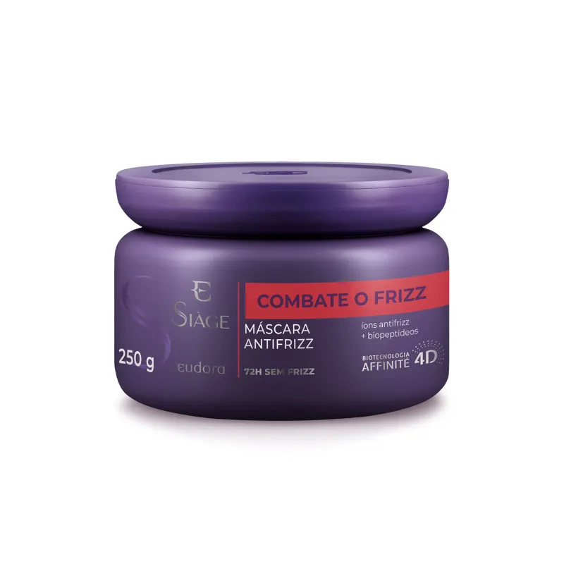 Máscara Siage Combate Antifrizz Eudora 250G