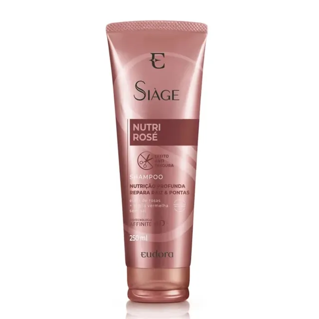 Shampoo Siáge Nutri Rosé 250ml - Eudora 
