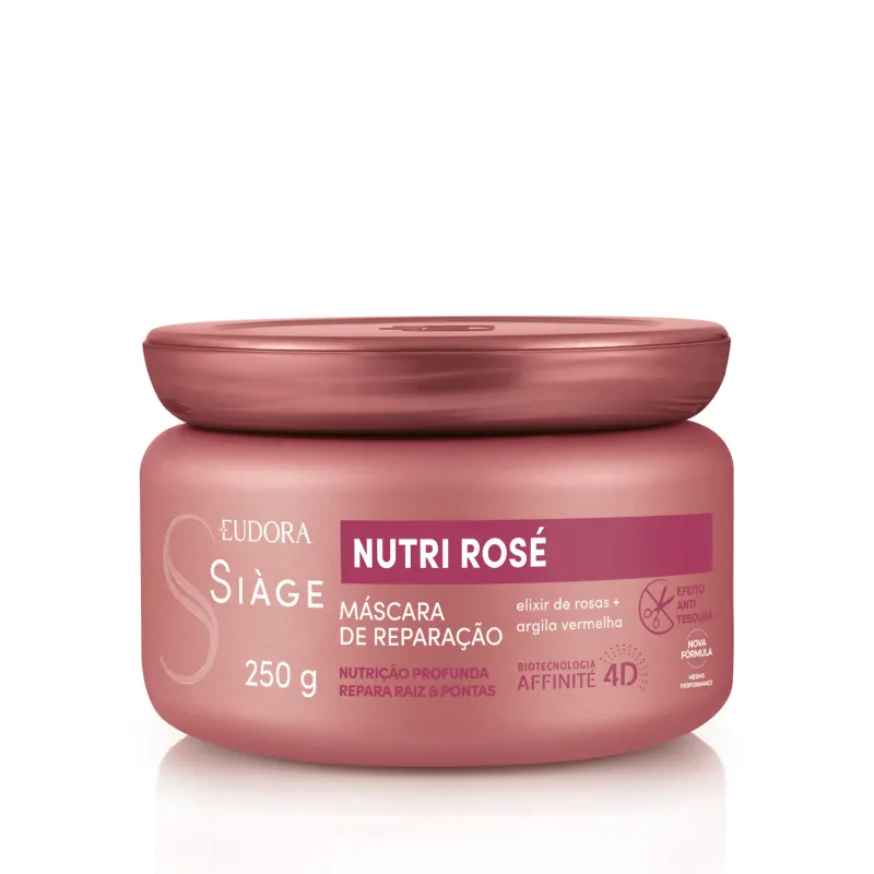 Máscara Siage Nutri Rose Eudora 250G