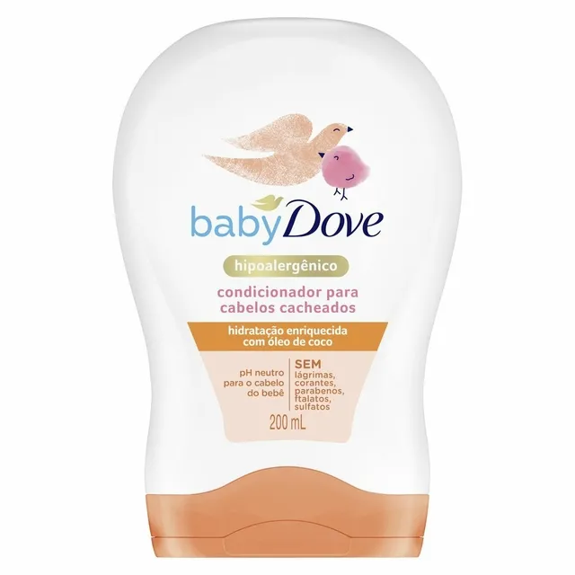 Condicionador Dove Baby Hidratação Enriquecida Óleo de Coco 200ml