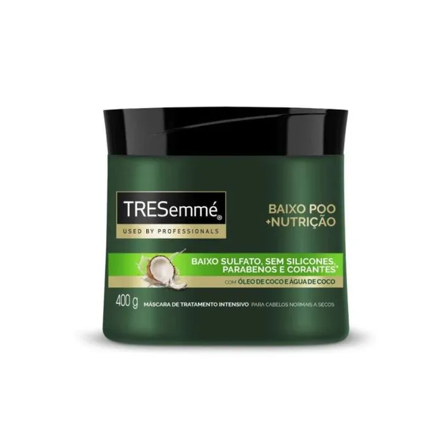 Máscara de Tratamento Baixo Poo + Nutrição 400G - TRESemmé 