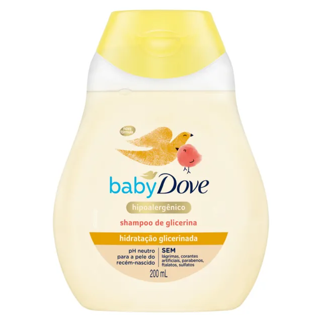 Shampoo Dove Baby Hidrat Glicerina 200ml