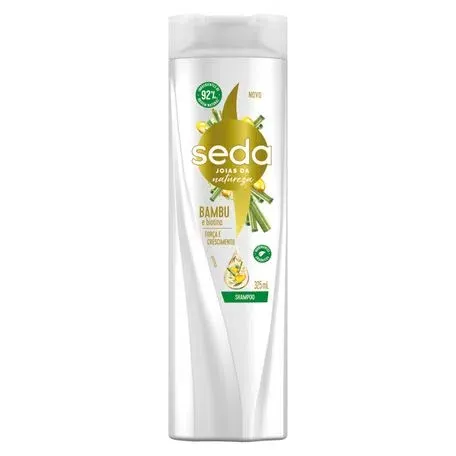 Shampoo Bambu e Biotina 325ML - Seda Joias da Natureza