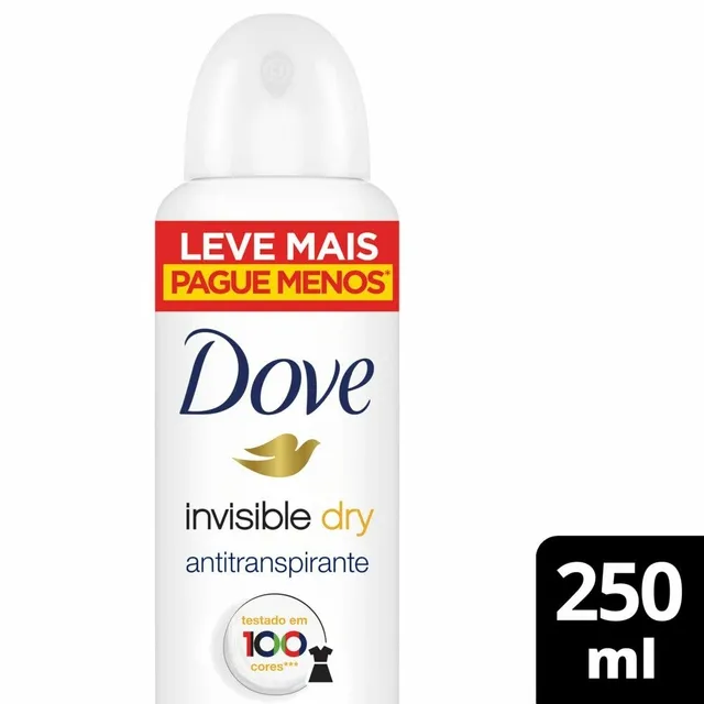 Desodorante Dove Aero Invisible Dry 250ml