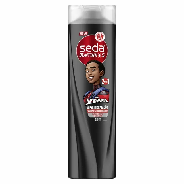 Shampoo Seda Juntinhos Aranha Cach 2 Em1 300ml