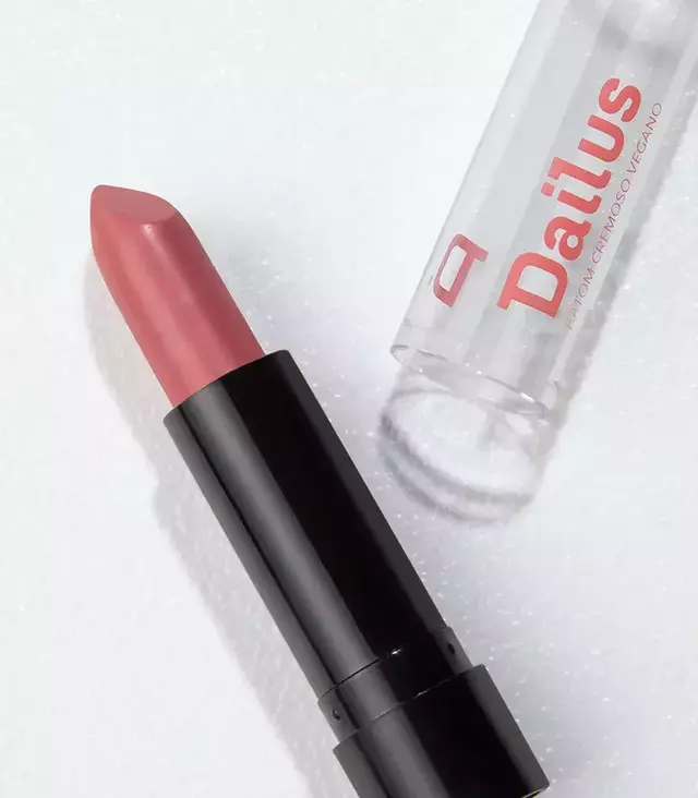 Batom cremoso vegano delicada 3,5g - Dailus