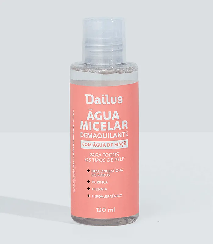 Água Micelar Demaquilante 120Ml Dailus