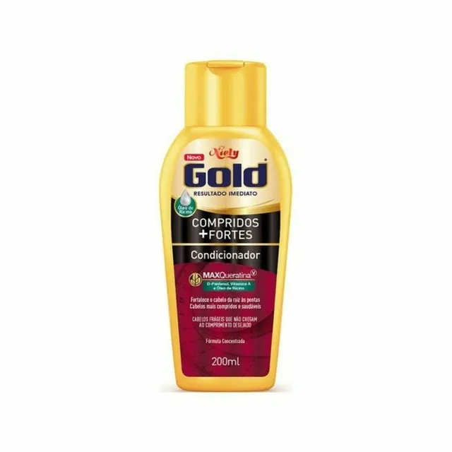 Condicionador Niely Gold Compridos + Fortes 175ml
