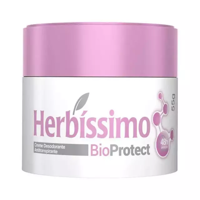 Bio protect creme desodorante antitranspirante 55g - Herbíssimo