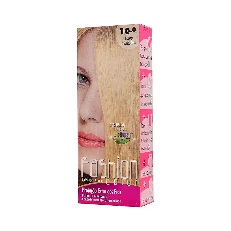 Kit Tintura Fashion Color 10.0 60g Yamá