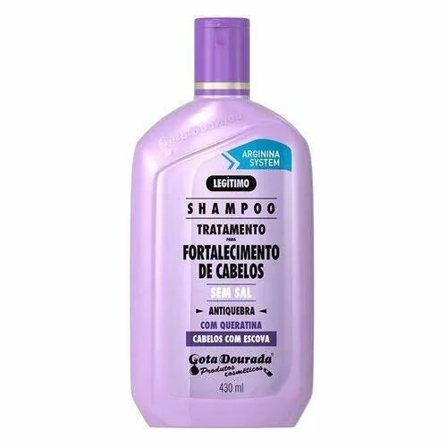 Shampoo Fortalecimento Antiquebra 430ml - Gota Dourada