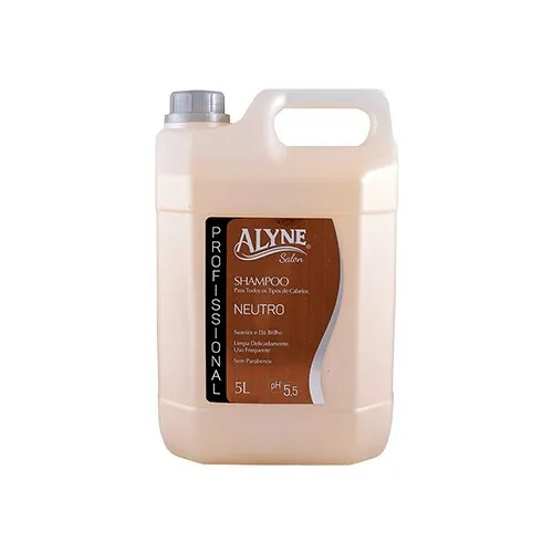 Shampoo Alyne Profissional Neutro Limpeza Suave 5L