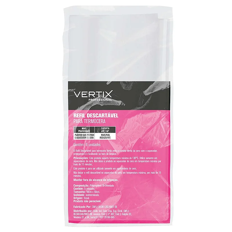 Refil Descartável Para Termocera Vertix 6Un. Ref. 3180