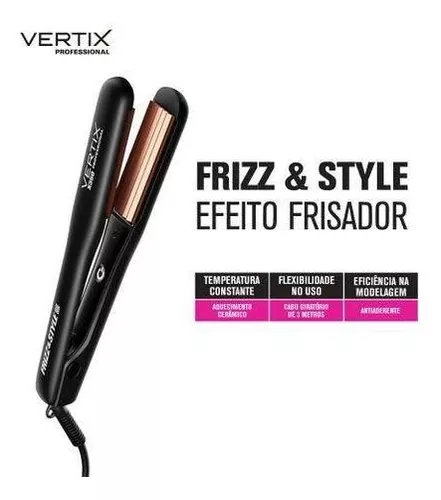 Chapa De Cabelo Prof. Vertix X350 Frizz & Style Bivolt