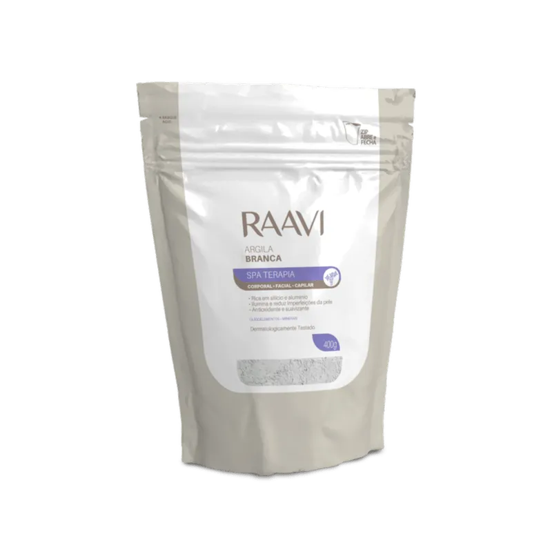 Argila Branca Raavi 400G