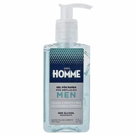 Gel Pós Barba Homme 125G Depil Bella
