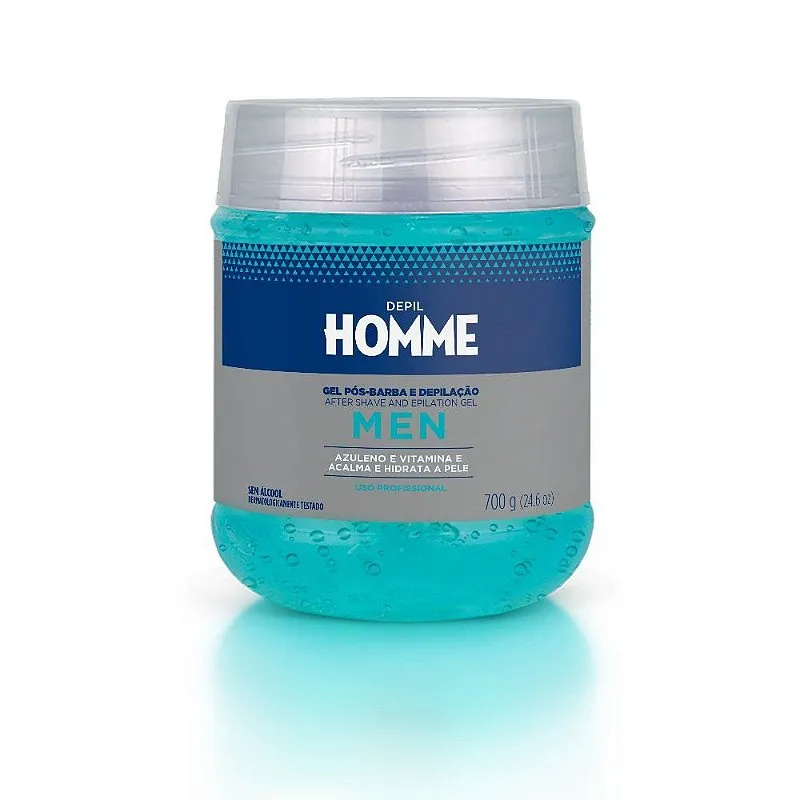 Gel Pós Barba Homme 700G Depil Bella