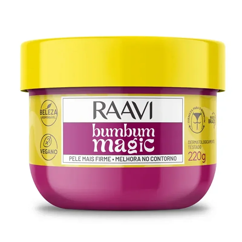 Creme Bumbum Magic 220g da Raavi