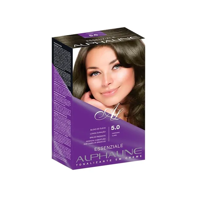 Tonalizante Essenziale Castanho Claro 5.0 - Alpha Line