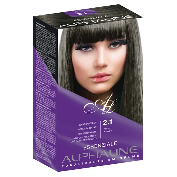 Tonalizante Essenziale Preto Azulado 2.1 - Alpha Line 