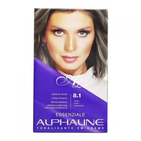 Tonalizante Essenziale Louro Claro 8.1 - Alpha Line 