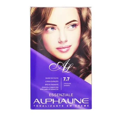 Tonalizante Essenziale Chocolate Dourado 7.7 - Alpha Line 
