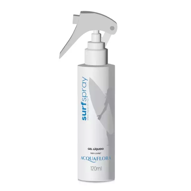 surfspray efeito água do mar gel líquido 120ml - Acquaflora