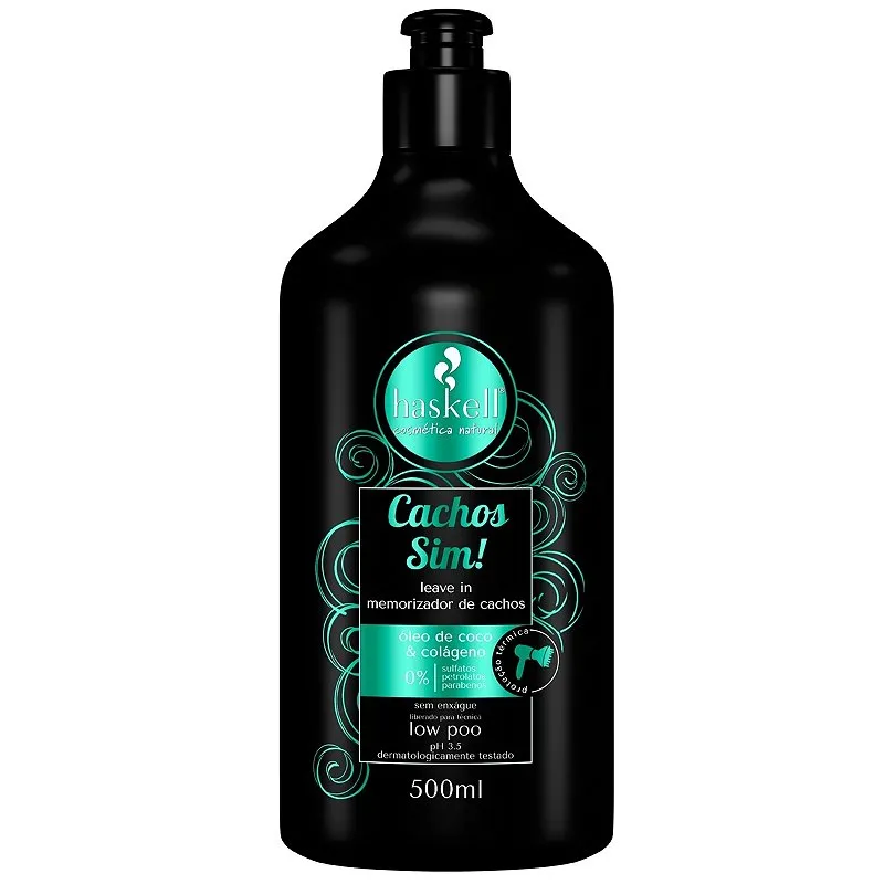 Leave In Cachos Sim Haskell 500ml