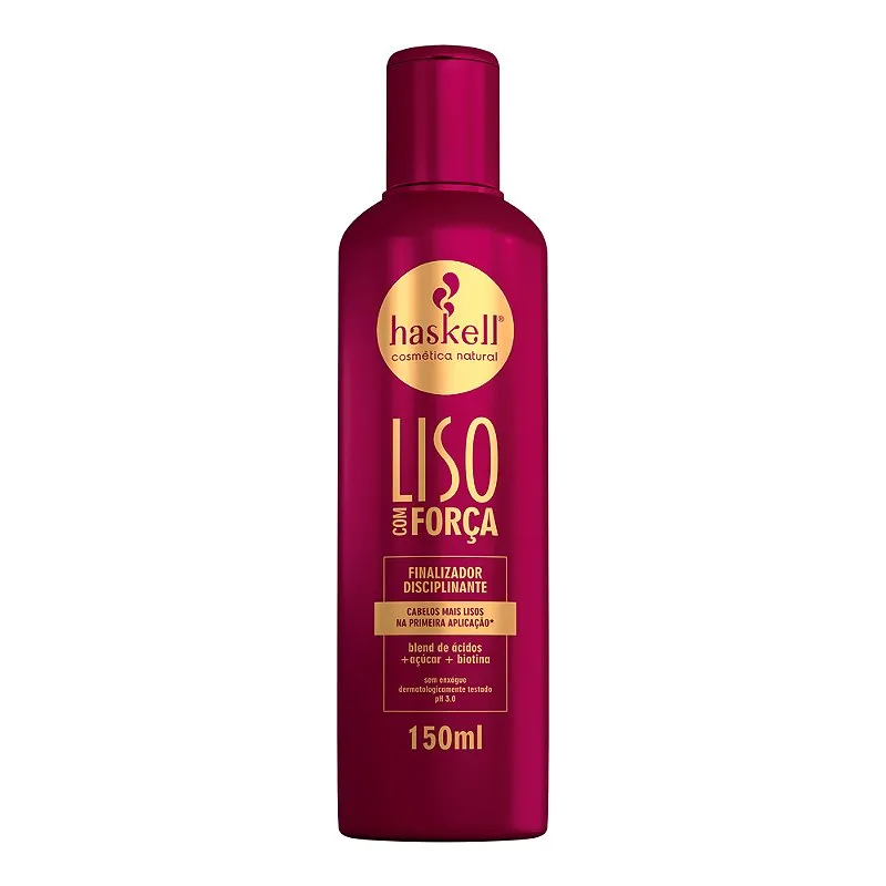 Finalizador Liso Com Forca Haskell 150Ml