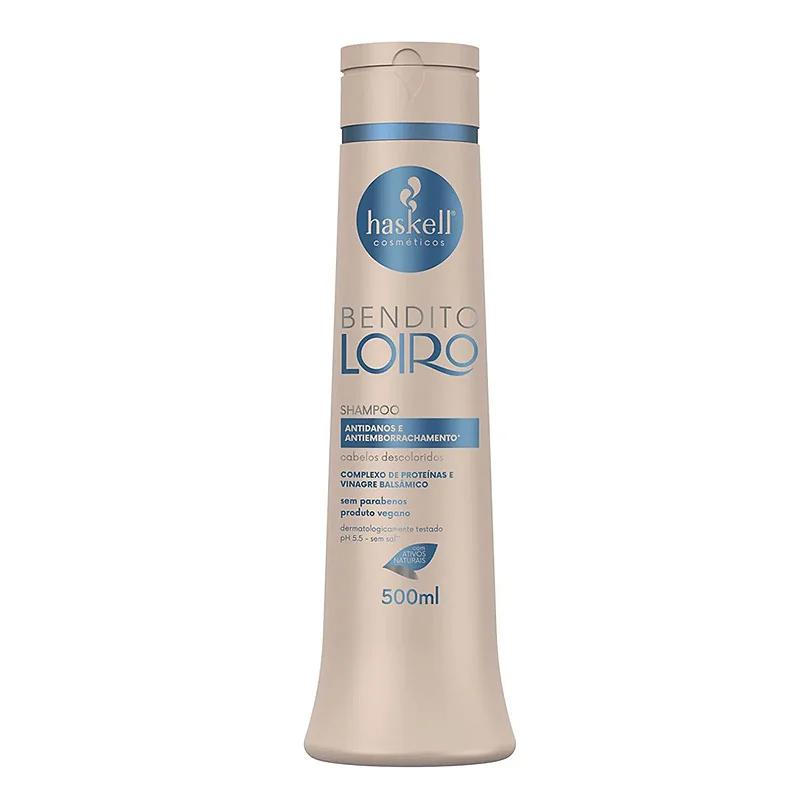 Shampoo Bendito Loiro 500Ml Haskell