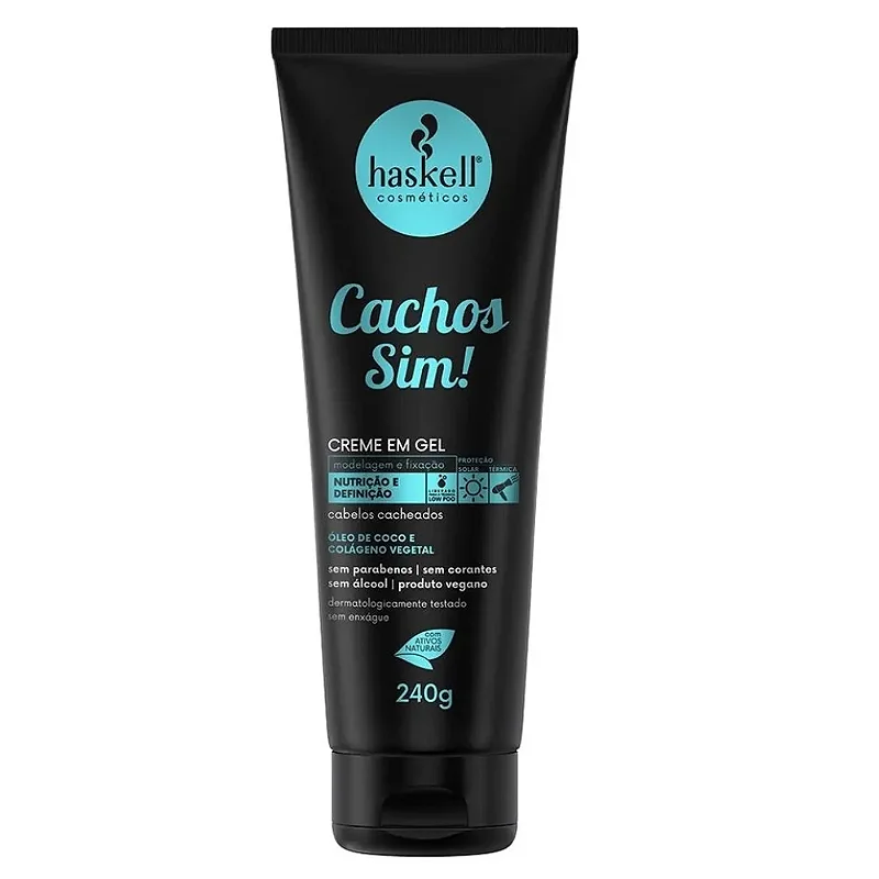 Creme Gel Cachos Sim Haskell 240G
