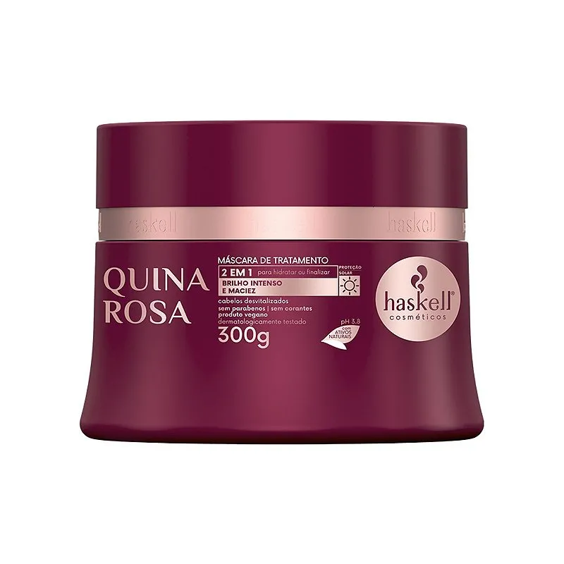 Máscara Quina Rosa Haskell 300G