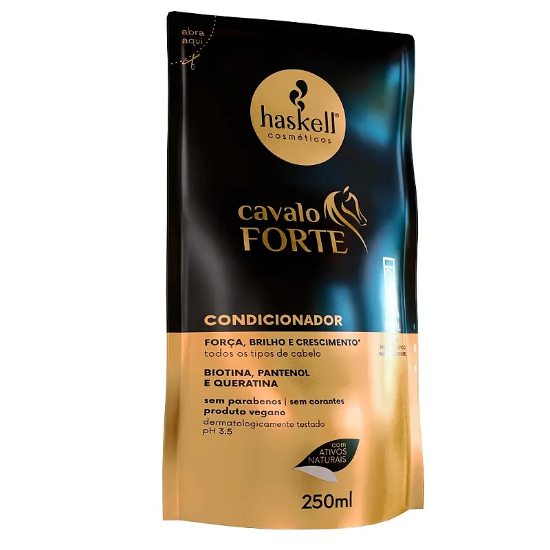 Condicionador Refil Cavalo Forte Haskell 250Ml