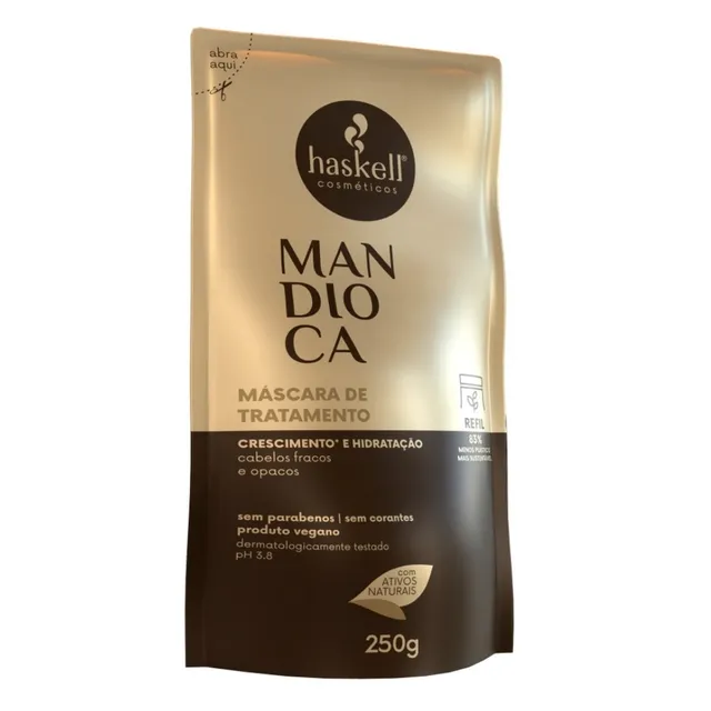 Máscara Refil Mandioca Haskell 250G