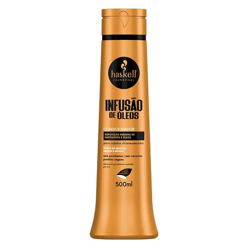 Condicionador Infusao De Oleos Haskell 500Ml
