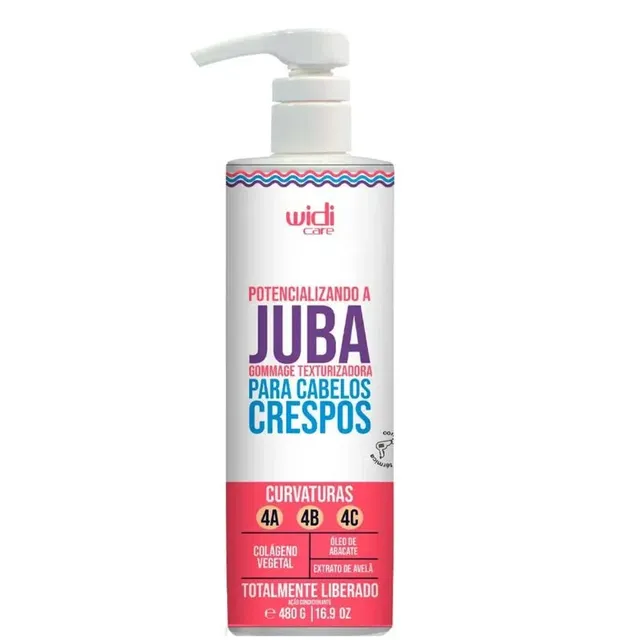 Ativador de Cachos Juba Gommage Texturizadora 480g - Widi Care