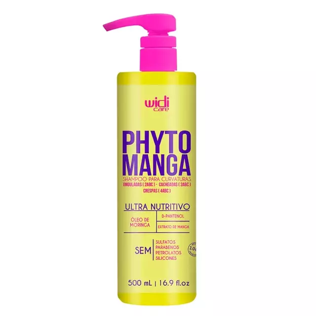 Shampo curvaturas ultra nutritivo phytomanga 500ml - Widi Care