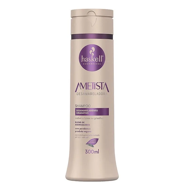 Shampoo Desamarelador Ametista 300Ml Haskell