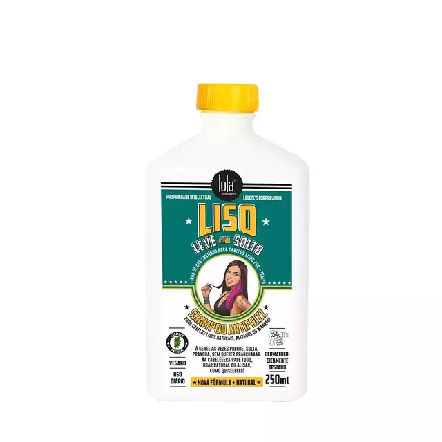 shampoo antifrizz liso and solto 250ml - Lola