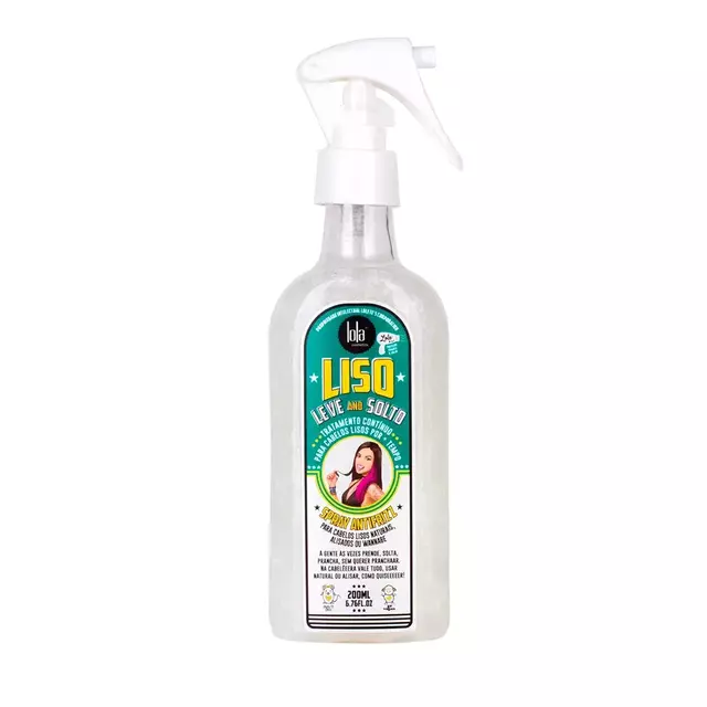anti-frizz spray leve and solto 200ml - Lola