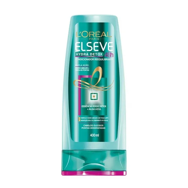 Loreal Condicionador Elseve Hydra Detox 400ml