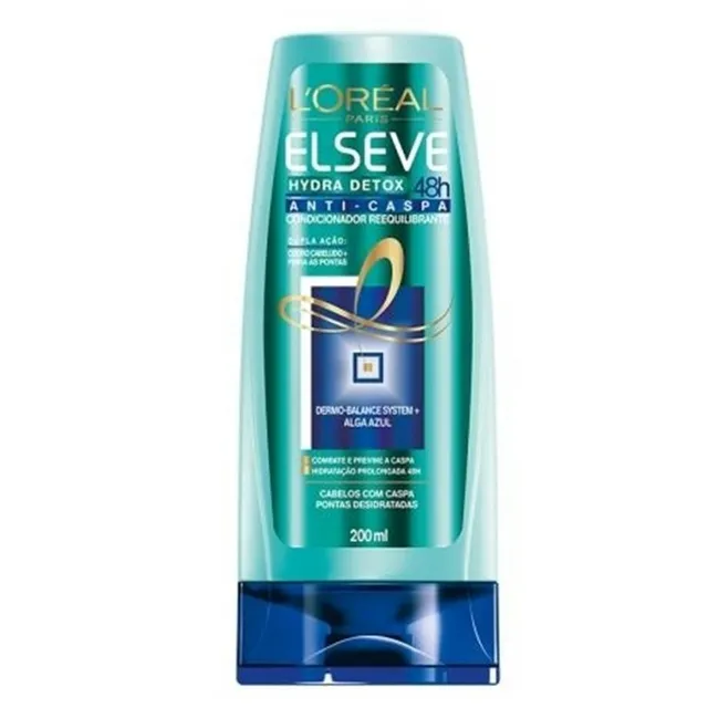 Condicionador Elseve Hydra Detox Anticaspa 200ml