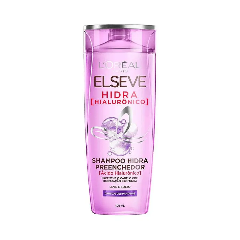 Shampoo Hidra Hialurônico 400ml Elseve