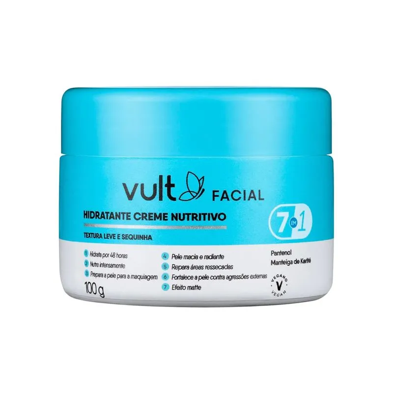 Creme Hidratante Nutritivo Vult 100G