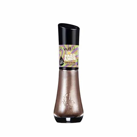 Esmalte Efeito Gel Paz e Amor Disco Glam Vult 8ML