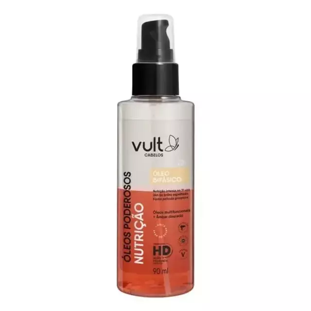 Óleo bifásico poderosos nutrição 90ml - Vult