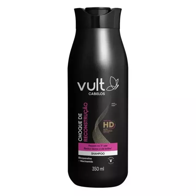 Shampoo choque de reconstrução 350ml - Vult