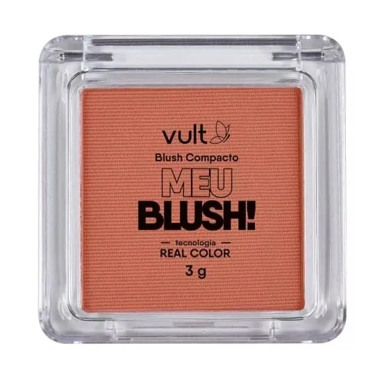 Blush Compacto Coral Matte 3G Vult